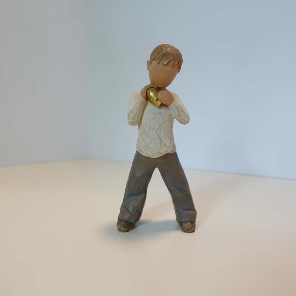 Willow Tree Heart of Gold Figurine Boy by Susan Lordi
